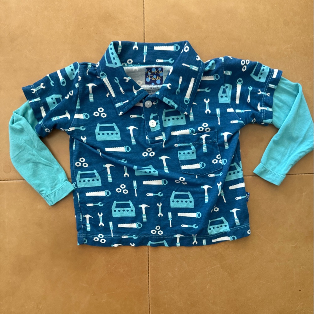 Kickee Pants Viscose Bamboo Tools Top 6-12M